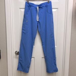 FIGS - Medium Tall - Ciel Blue Kade Cargo Scrub Pants